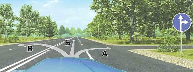 Вопрос №2 билета №11: Двигаясь в населенном пункте, Вы можете продолжить движение: