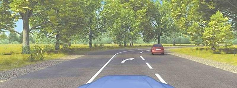 Вопрос №5 билета №11: Эта разметка, нанесенная на полосе движения: