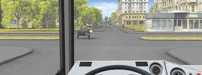 Вопрос №7 билета №12: Вы намерены повернуть налево на этом перекрестке. В какой момент следует включить указатели левого поворота?