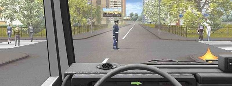 Вопрос №13 билета №12: Вы намерены повернуть направо. Ваши действия?