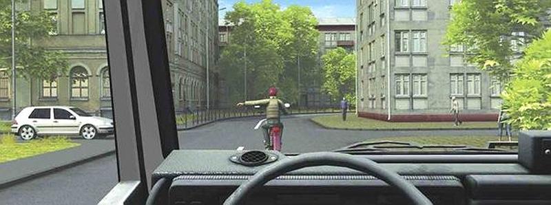 Вопрос №7 билета №14: Такой сигнал рукой, подаваемый водителем мотоцикла, информирует Вас: