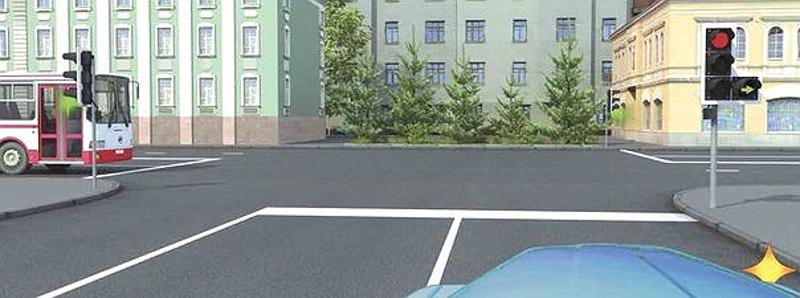 Вопрос №13 билета №17: Обязаны ли Вы уступить дорогу автобусу?