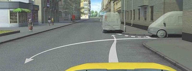 Вопрос №9 билета №20: Разрешается ли Вам выполнить разворот с заездом во двор задним ходом?