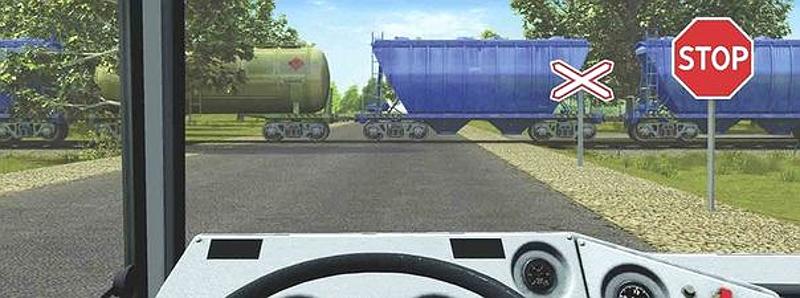 Вопрос №16 билета №20: В данной ситуации Вы должны остановиться: