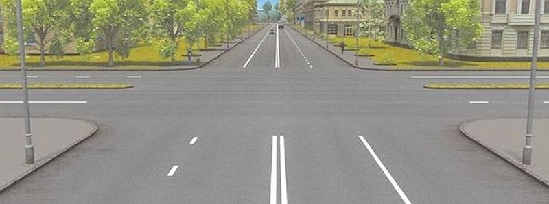 Вопрос №1 билета №22: Сколько перекрестков изображено на рисунке?