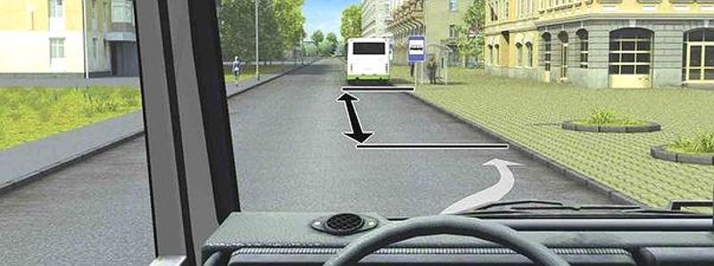 Вопрос №12 билета №23: На каком расстоянии от знака Вам разрешено поставить автомобиль на стоянку?