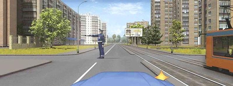 Вопрос №13 билета №27: Как Вам следует поступить при повороте направо?