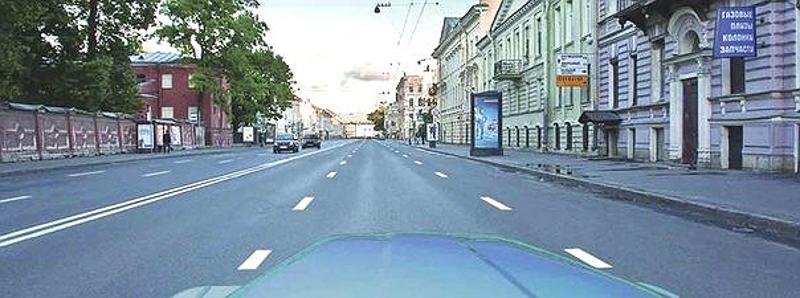 Вопрос №10 билета №30: Разрешается ли Вам двигаться на грузовом автомобиле по этой полосе?