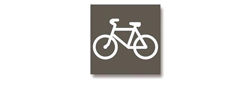 Вопрос №5 билета №28: Движение по предназначенной для велосипедистов полосе проезжей части, которая обозначена данной разметкой, разрешается: