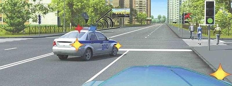 Вопрос №6 билета №3: При повороте направо Вы: