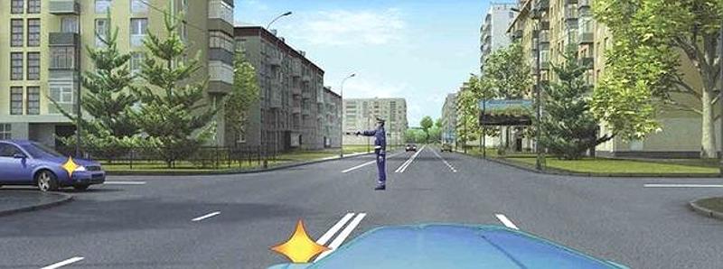 Вопрос №13 билета №5: Вы намерены развернуться. Ваши действия?