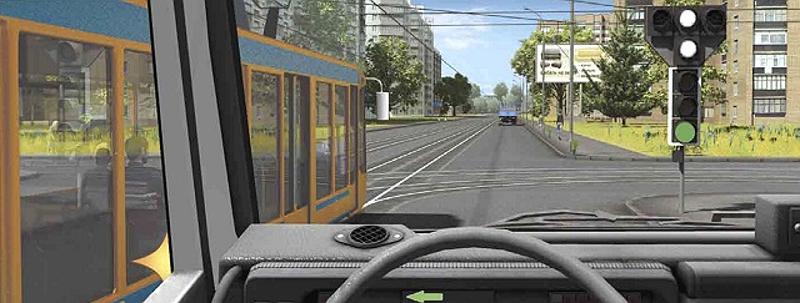 Вопрос №13 билета №6: Вы намерены повернуть налево. Ваши действия?